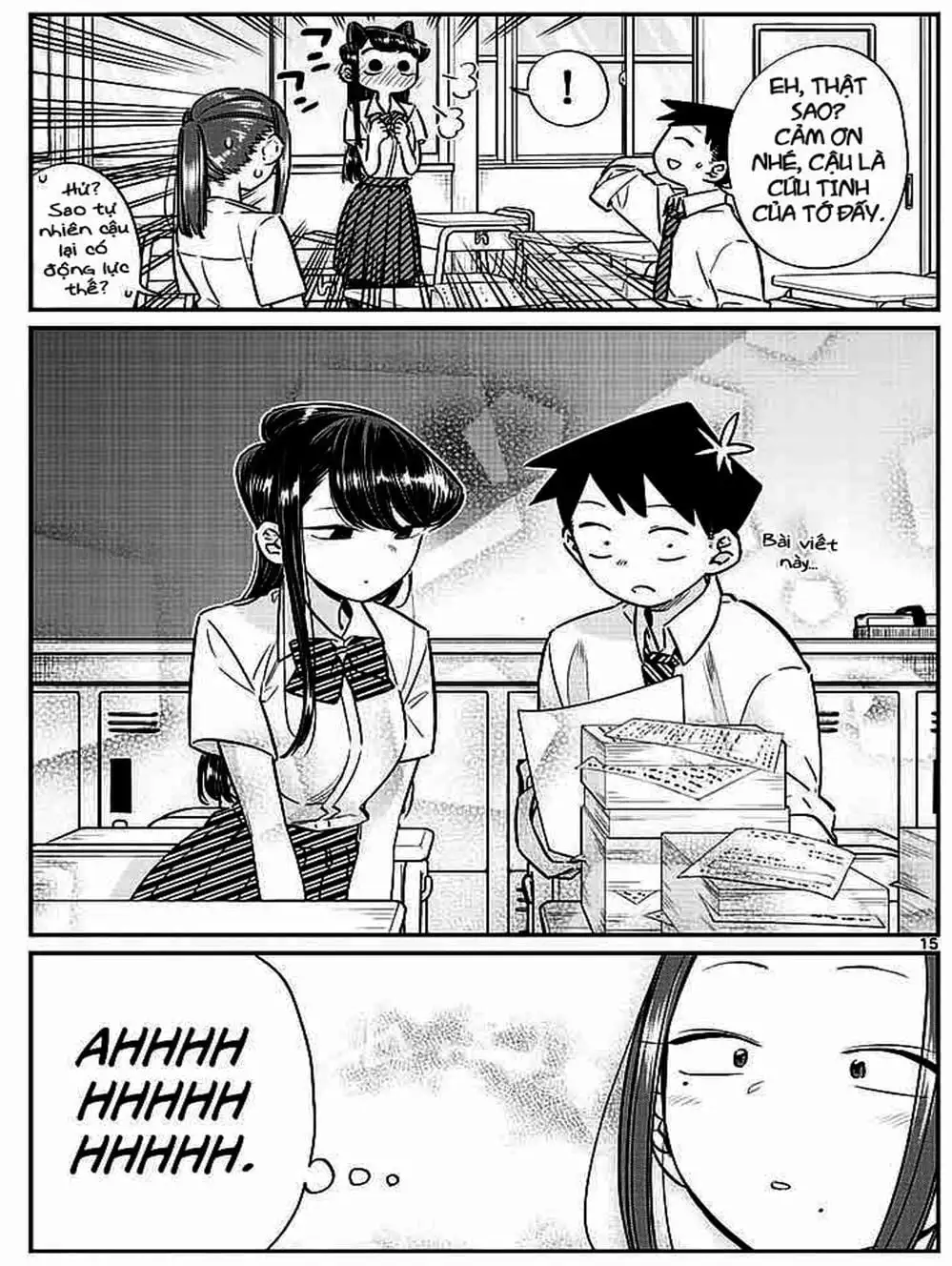 Truyện Tranh Komi Không Thể Giao Tiếp - Komi San Wa Komyusho Desu trang 5