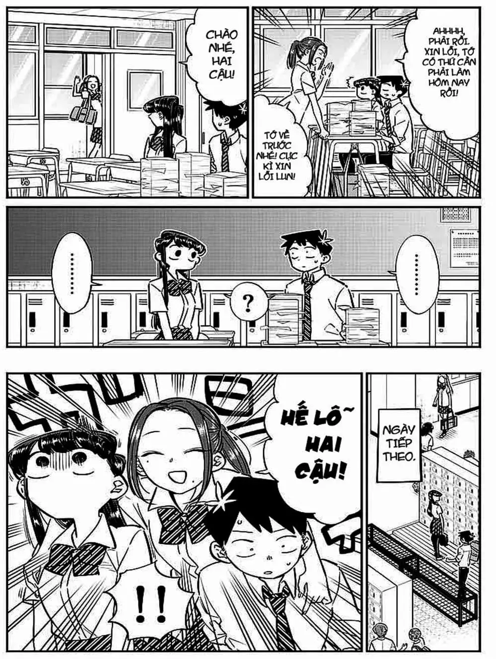 Truyện Tranh Komi Không Thể Giao Tiếp - Komi San Wa Komyusho Desu trang 5