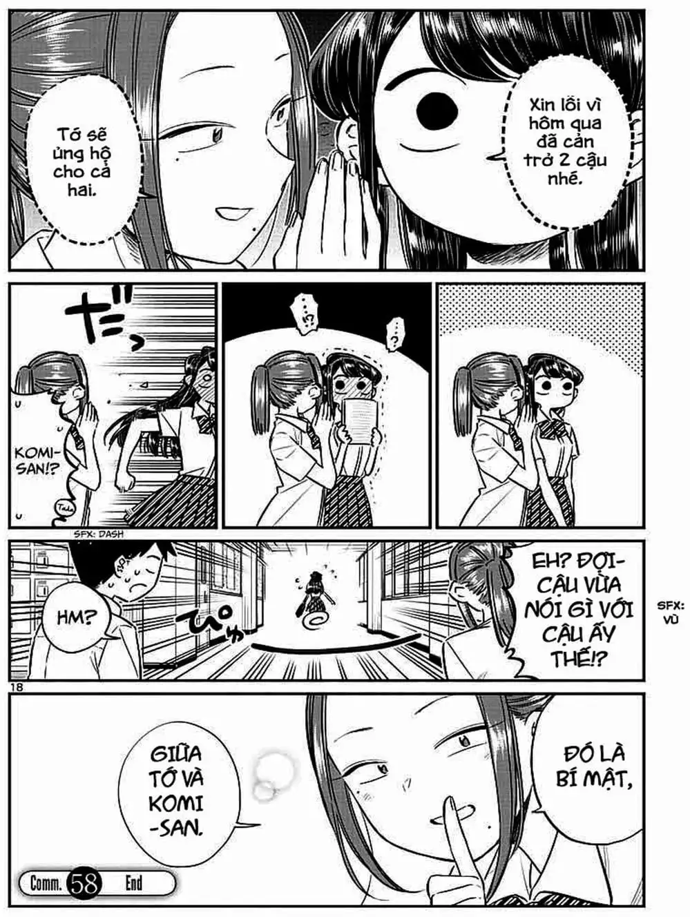 Truyện Tranh Komi Không Thể Giao Tiếp - Komi San Wa Komyusho Desu trang 5