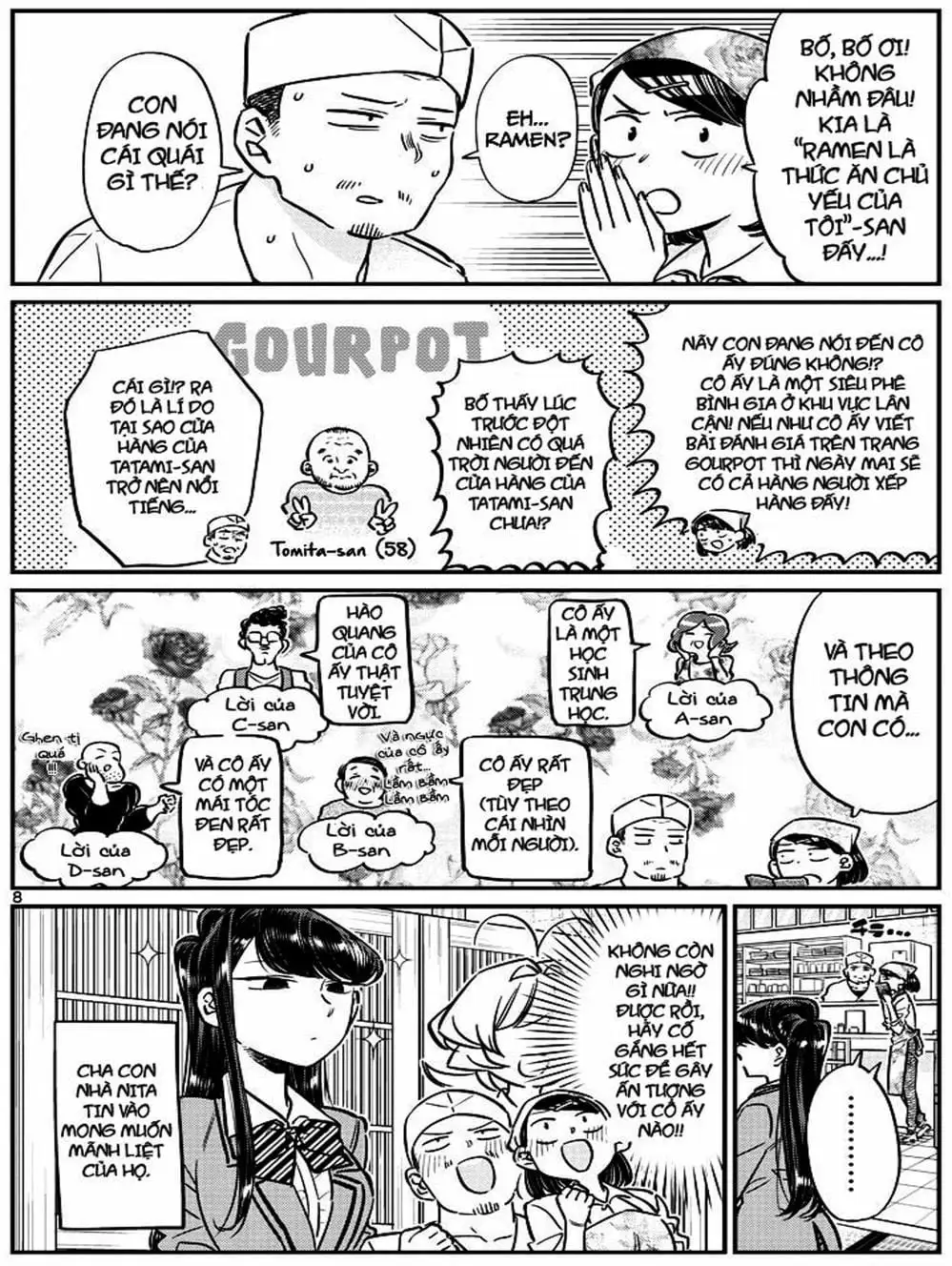 Truyện Tranh Komi Không Thể Giao Tiếp - Komi San Wa Komyusho Desu trang 5