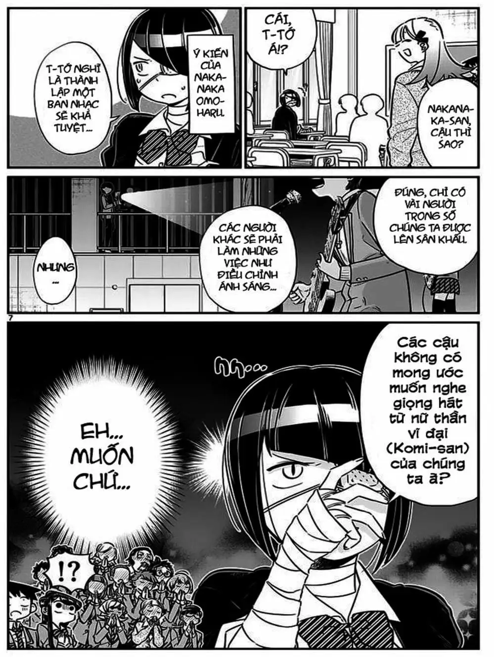 Truyện Tranh Komi Không Thể Giao Tiếp - Komi San Wa Komyusho Desu trang 5