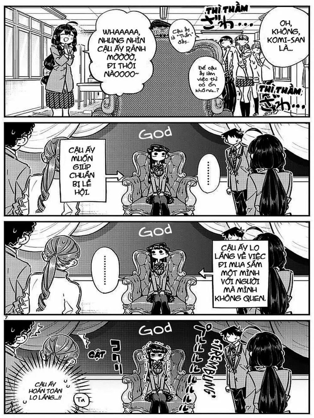 Truyện Tranh Komi Không Thể Giao Tiếp - Komi San Wa Komyusho Desu trang 5