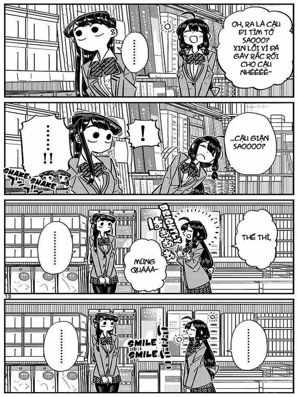 Truyện Tranh Komi Không Thể Giao Tiếp - Komi San Wa Komyusho Desu trang 5