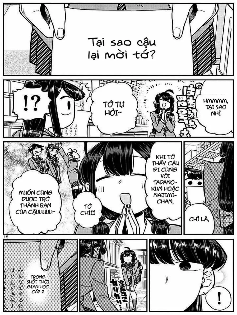 Truyện Tranh Komi Không Thể Giao Tiếp - Komi San Wa Komyusho Desu trang 5