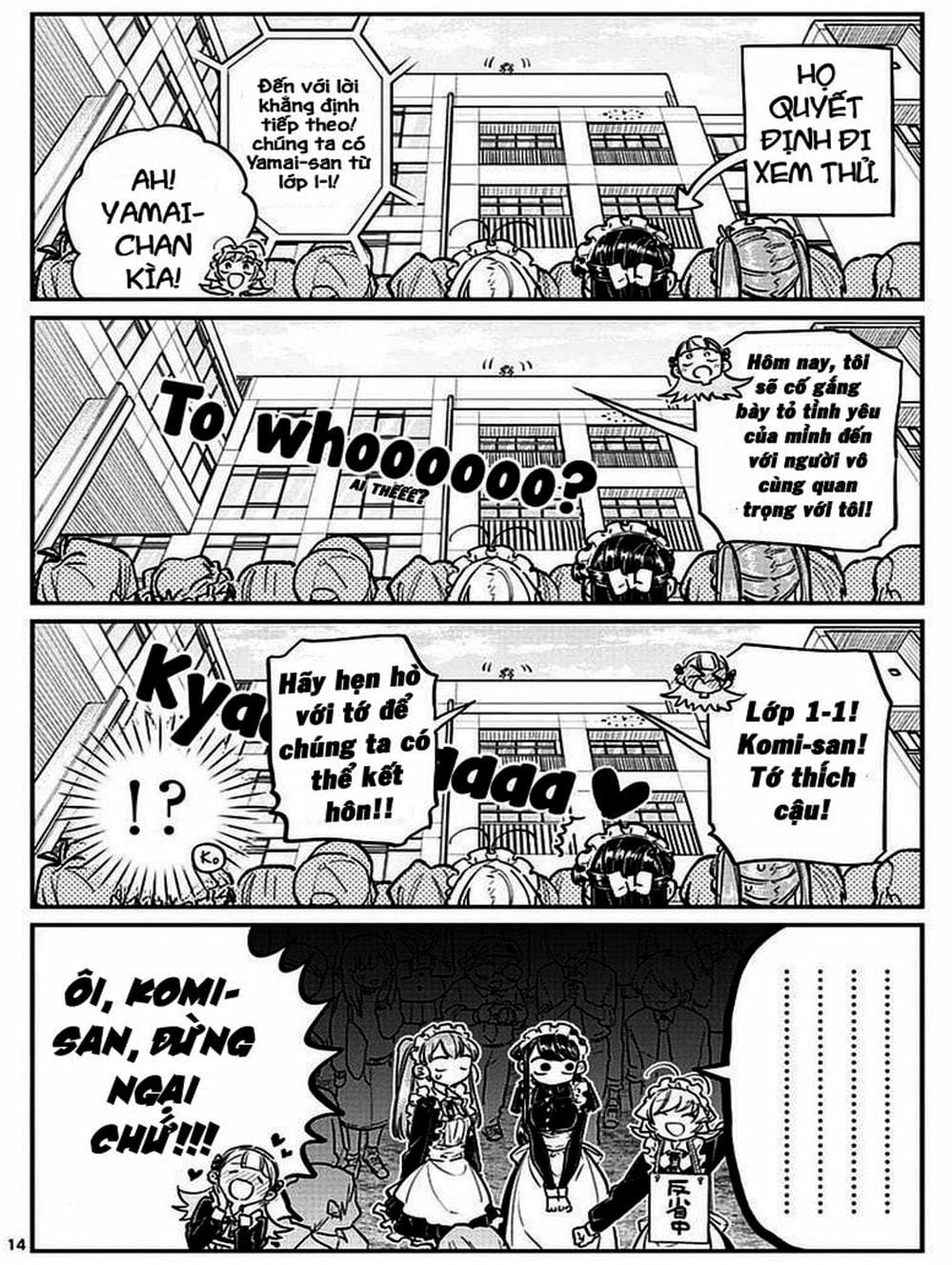 Truyện Tranh Komi Không Thể Giao Tiếp - Komi San Wa Komyusho Desu trang 5