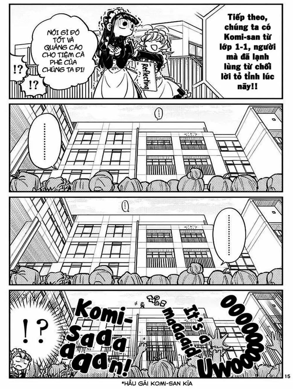 Truyện Tranh Komi Không Thể Giao Tiếp - Komi San Wa Komyusho Desu trang 5