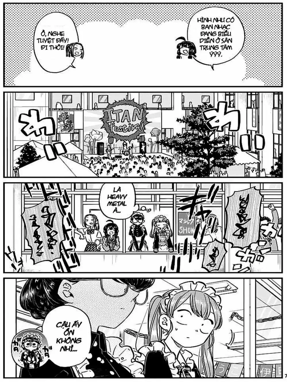 Truyện Tranh Komi Không Thể Giao Tiếp - Komi San Wa Komyusho Desu trang 5