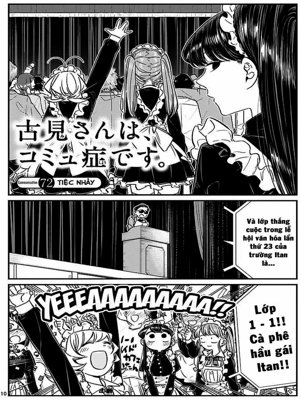Truyện Tranh Komi Không Thể Giao Tiếp - Komi San Wa Komyusho Desu trang 5