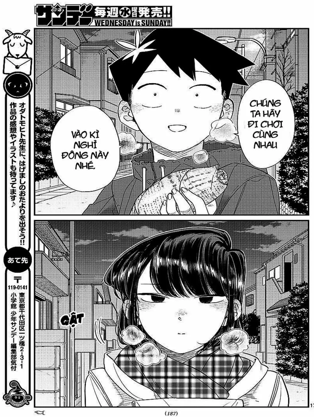 Truyện Tranh Komi Không Thể Giao Tiếp - Komi San Wa Komyusho Desu trang 5