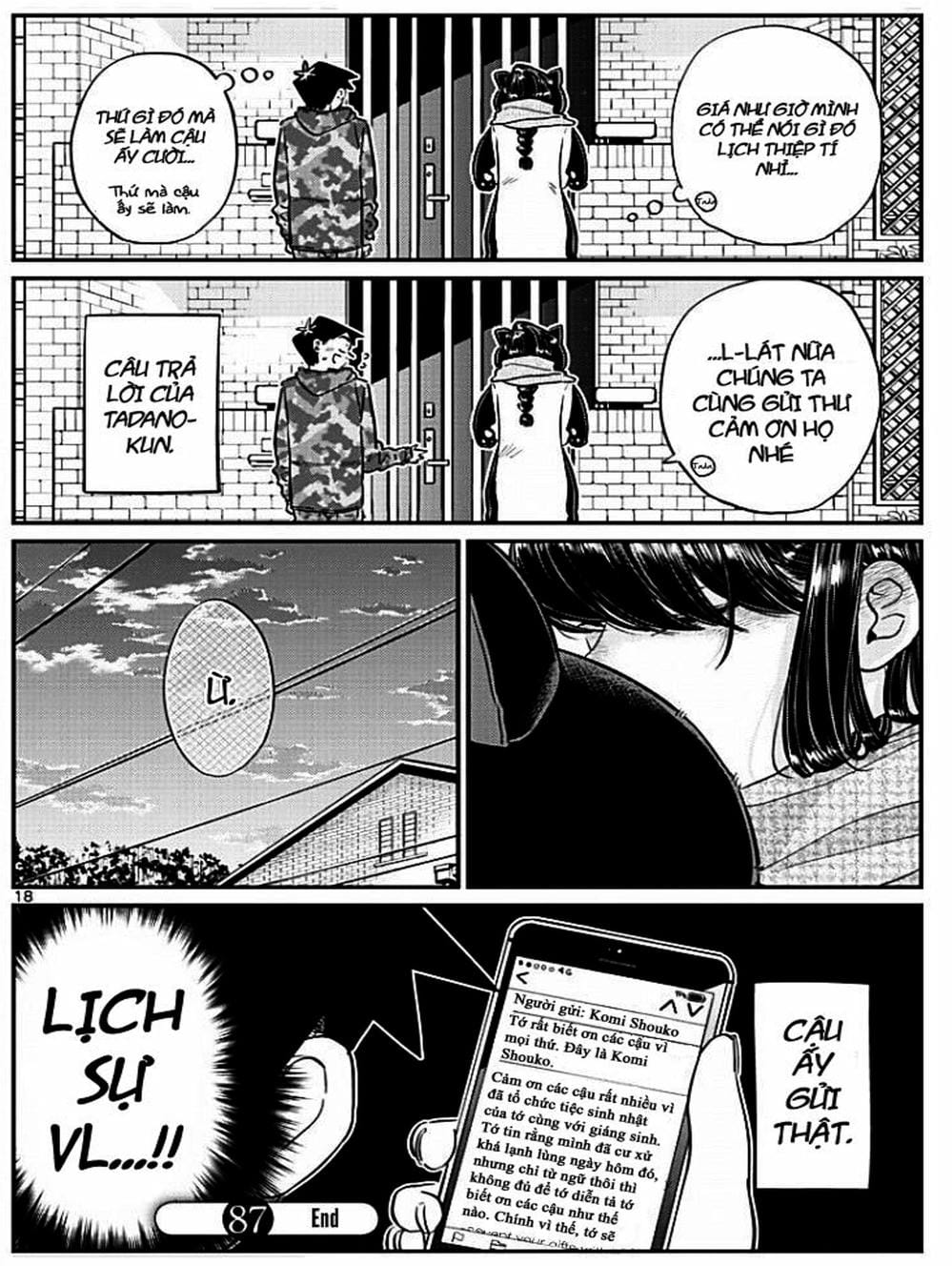 Truyện Tranh Komi Không Thể Giao Tiếp - Komi San Wa Komyusho Desu trang 5