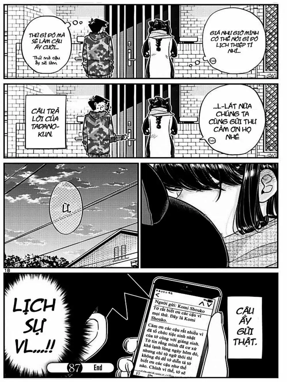 Truyện Tranh Komi Không Thể Giao Tiếp - Komi San Wa Komyusho Desu trang 5