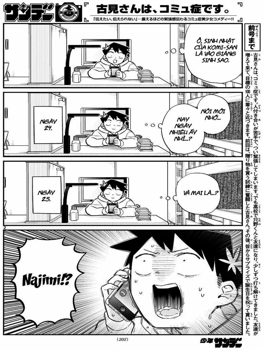 Truyện Tranh Komi Không Thể Giao Tiếp - Komi San Wa Komyusho Desu trang 5