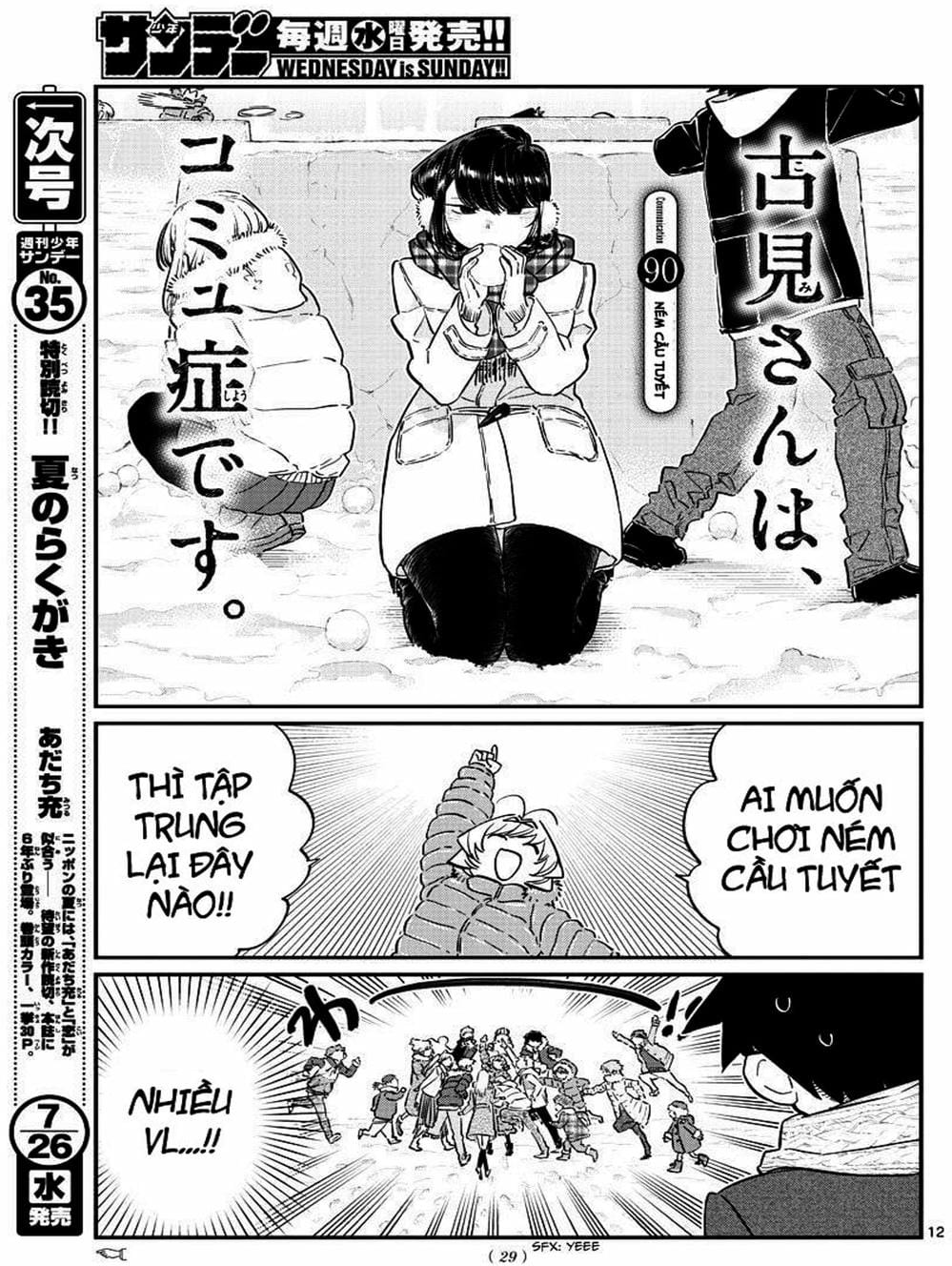 Truyện Tranh Komi Không Thể Giao Tiếp - Komi San Wa Komyusho Desu trang 5