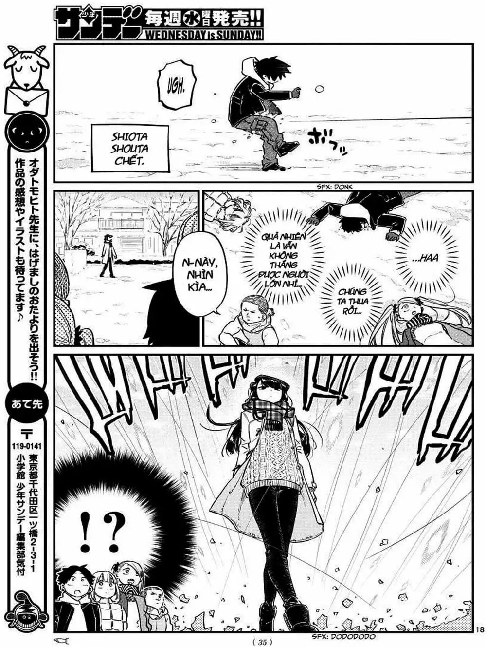 Truyện Tranh Komi Không Thể Giao Tiếp - Komi San Wa Komyusho Desu trang 5