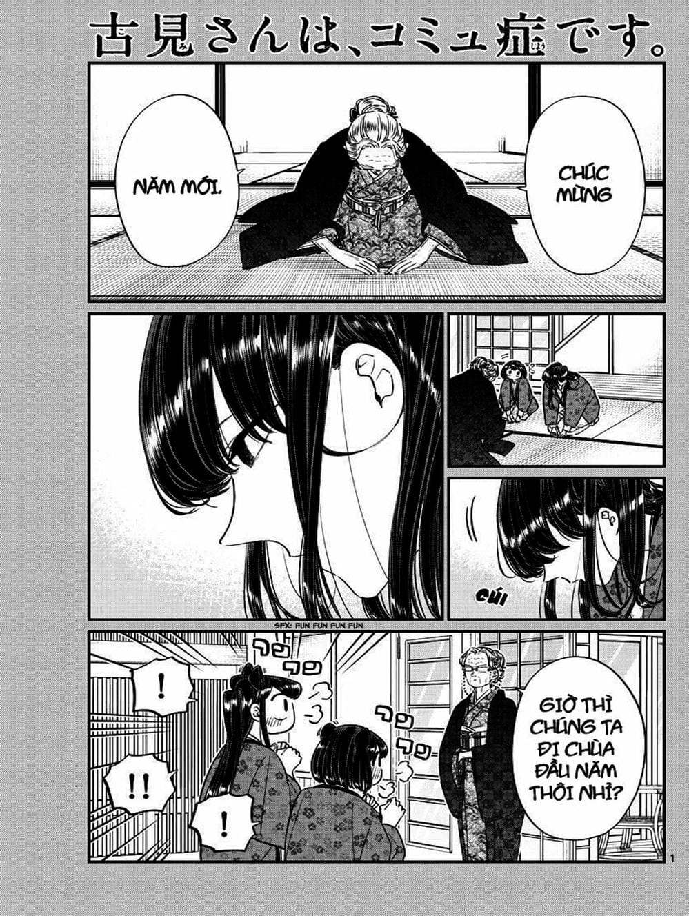 Truyện Tranh Komi Không Thể Giao Tiếp - Komi San Wa Komyusho Desu trang 5