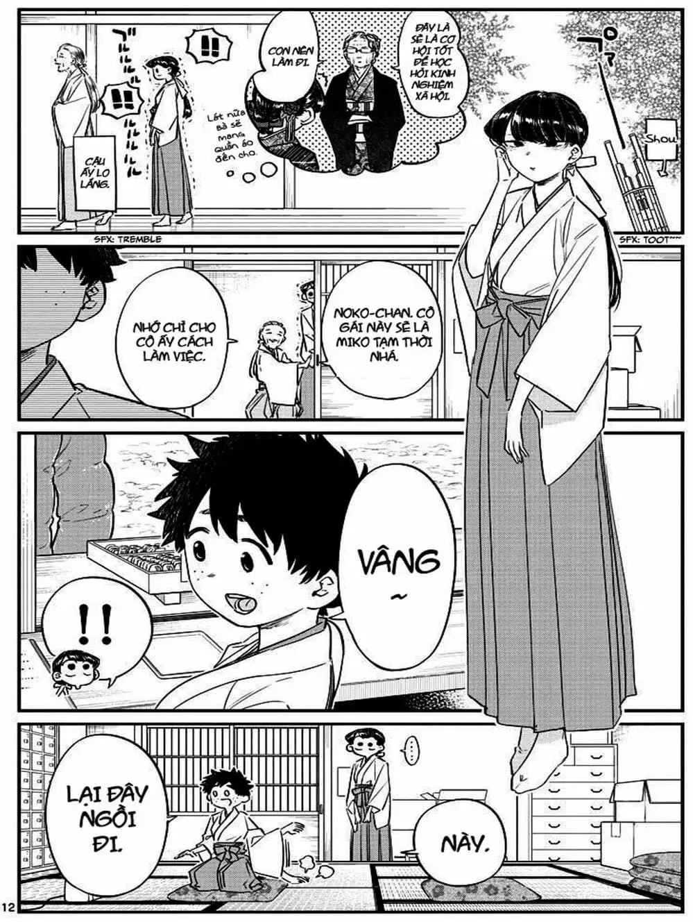 Truyện Tranh Komi Không Thể Giao Tiếp - Komi San Wa Komyusho Desu trang 5