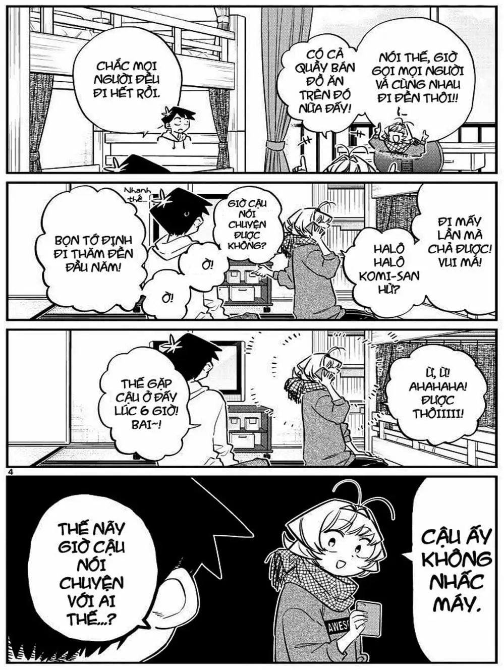 Truyện Tranh Komi Không Thể Giao Tiếp - Komi San Wa Komyusho Desu trang 5