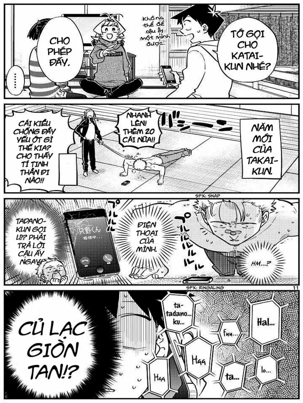 Truyện Tranh Komi Không Thể Giao Tiếp - Komi San Wa Komyusho Desu trang 5