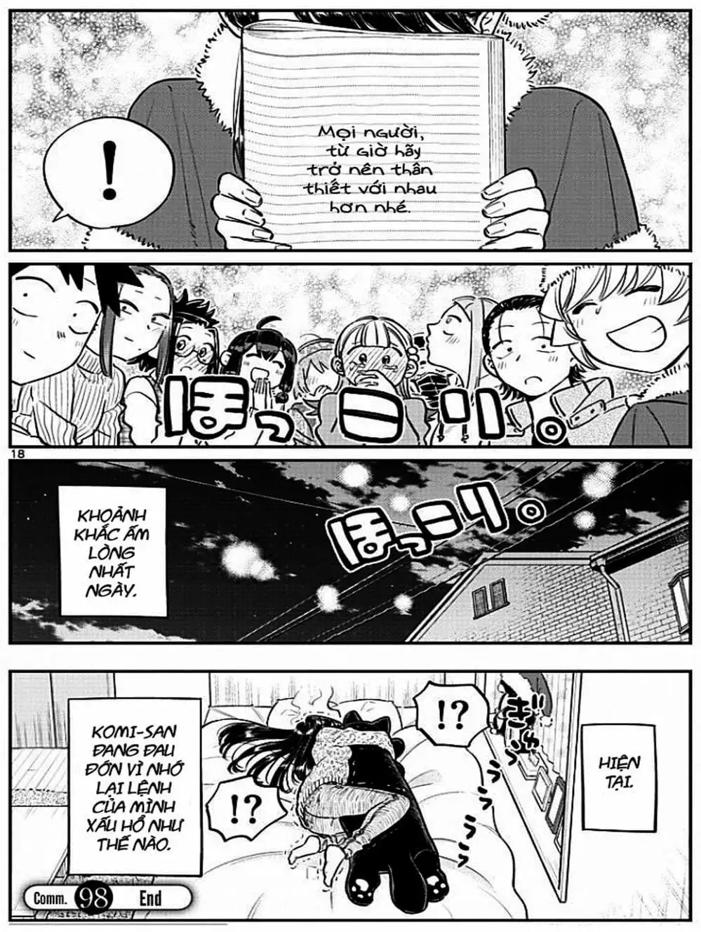 Truyện Tranh Komi Không Thể Giao Tiếp - Komi San Wa Komyusho Desu trang 5