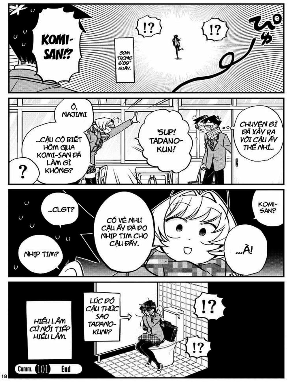 Truyện Tranh Komi Không Thể Giao Tiếp - Komi San Wa Komyusho Desu trang 5