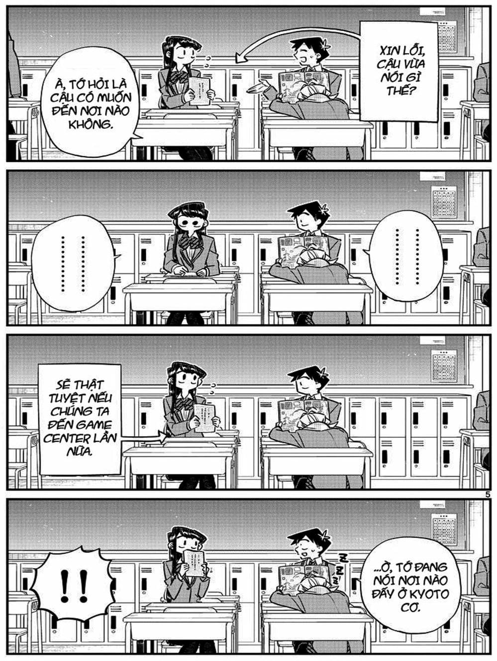 Truyện Tranh Komi Không Thể Giao Tiếp - Komi San Wa Komyusho Desu trang 5
