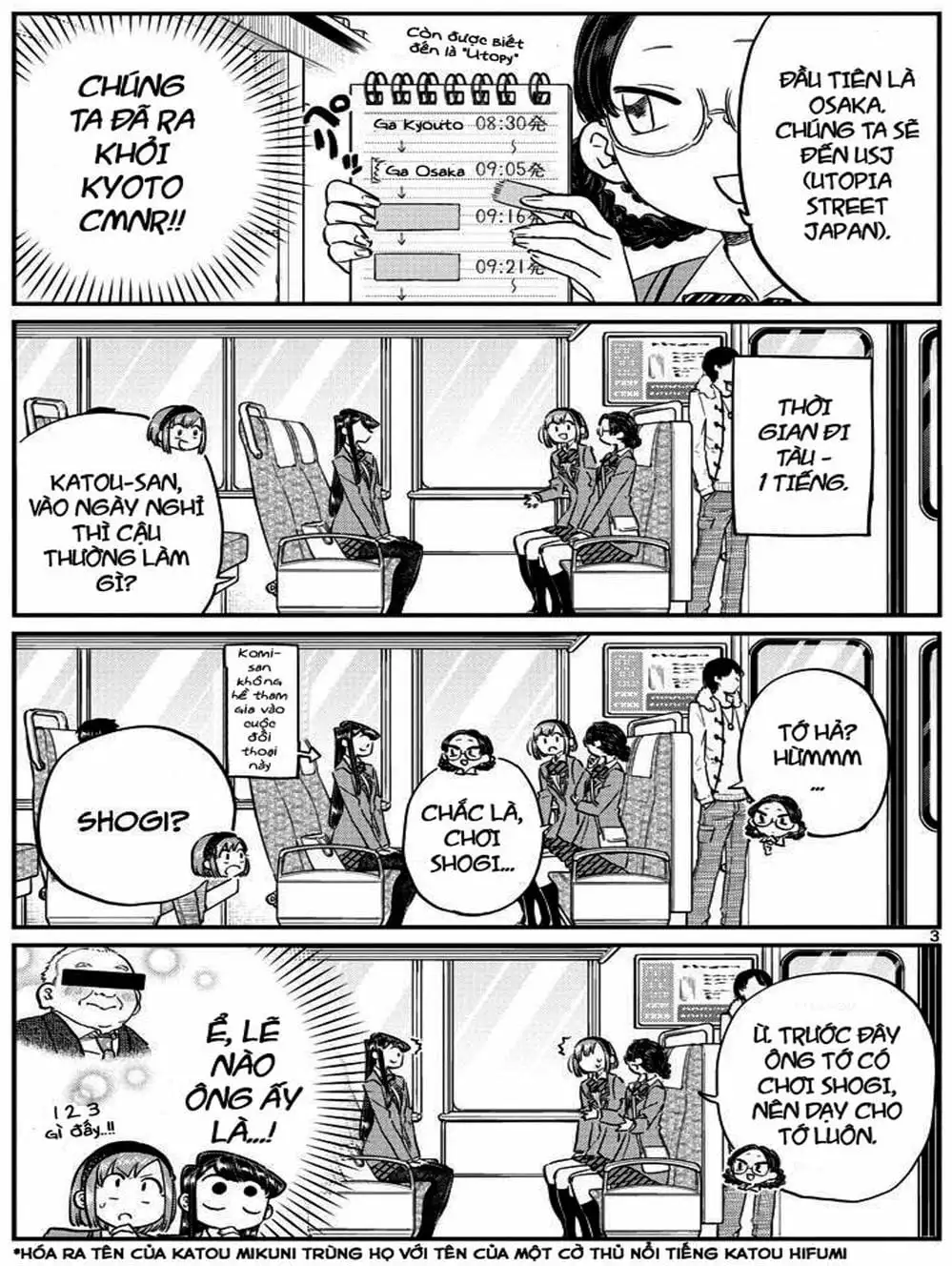 Truyện Tranh Komi Không Thể Giao Tiếp - Komi San Wa Komyusho Desu trang 5