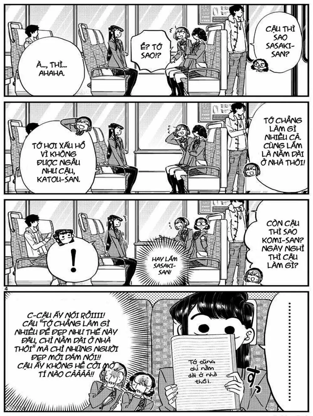 Truyện Tranh Komi Không Thể Giao Tiếp - Komi San Wa Komyusho Desu trang 5