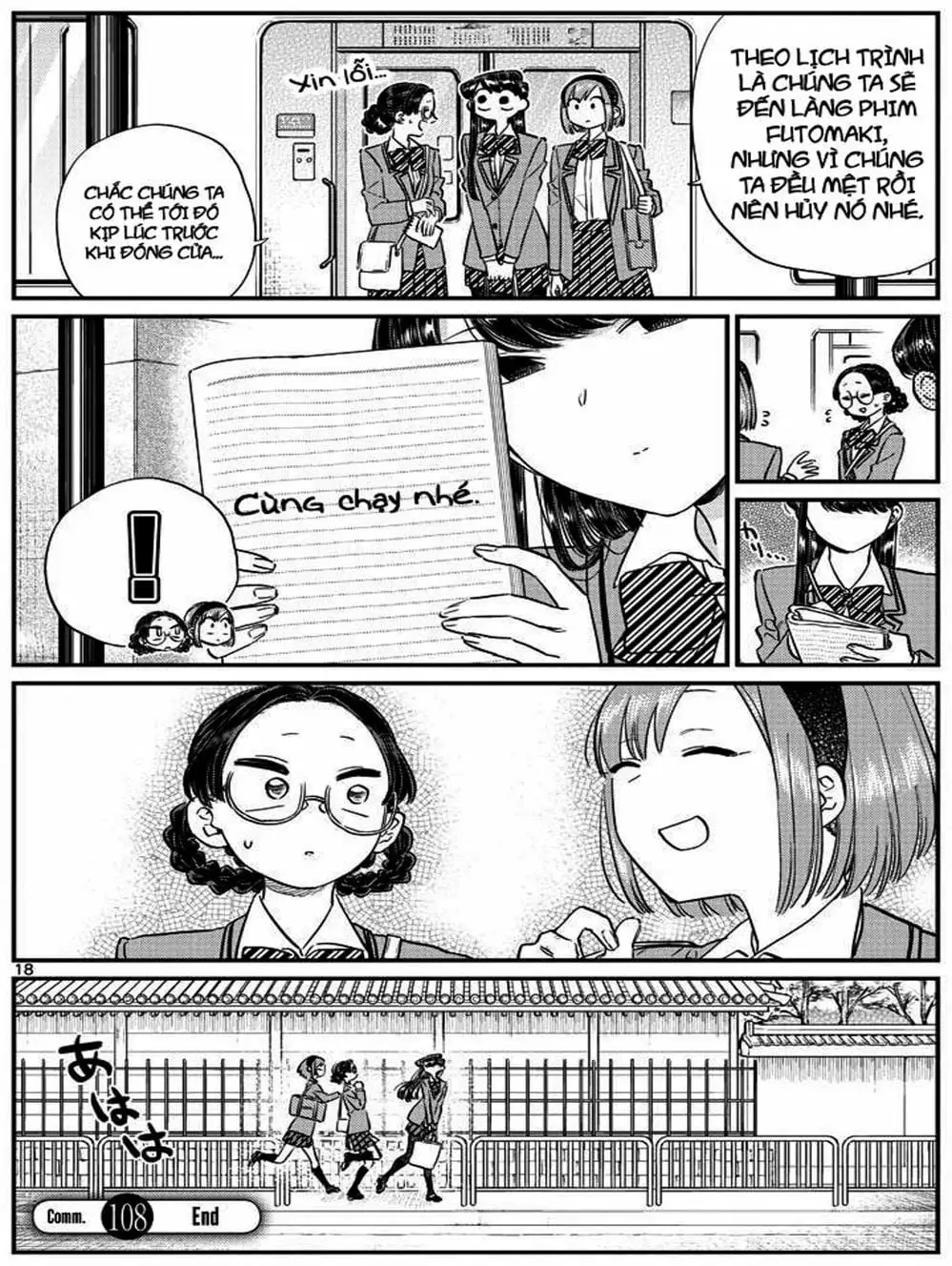 Truyện Tranh Komi Không Thể Giao Tiếp - Komi San Wa Komyusho Desu trang 5