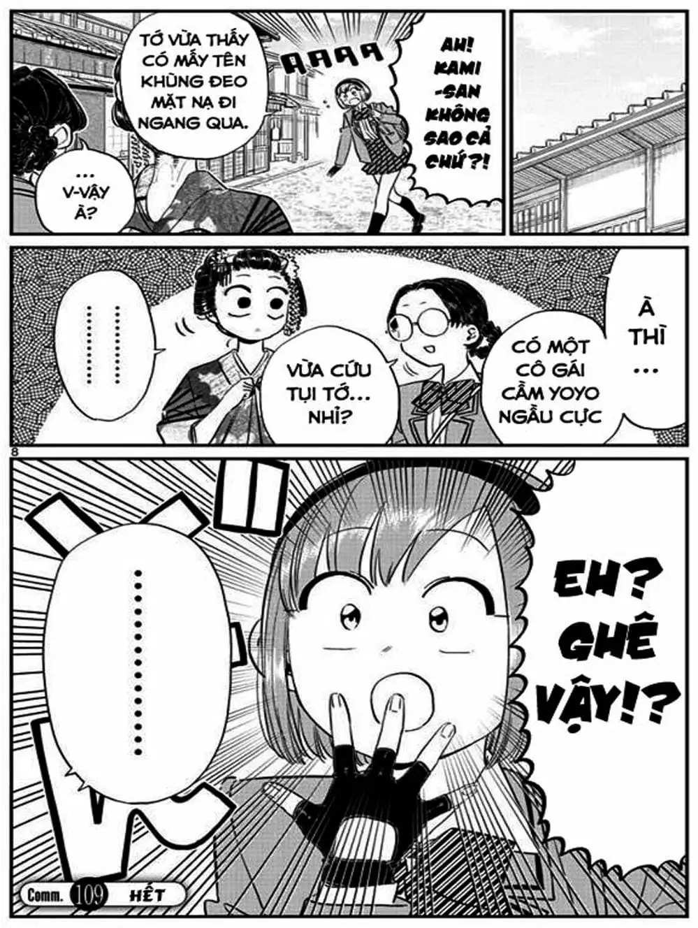 Truyện Tranh Komi Không Thể Giao Tiếp - Komi San Wa Komyusho Desu trang 5