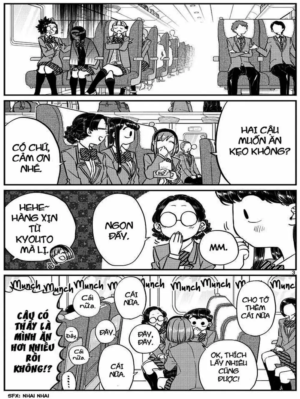 Truyện Tranh Komi Không Thể Giao Tiếp - Komi San Wa Komyusho Desu trang 5