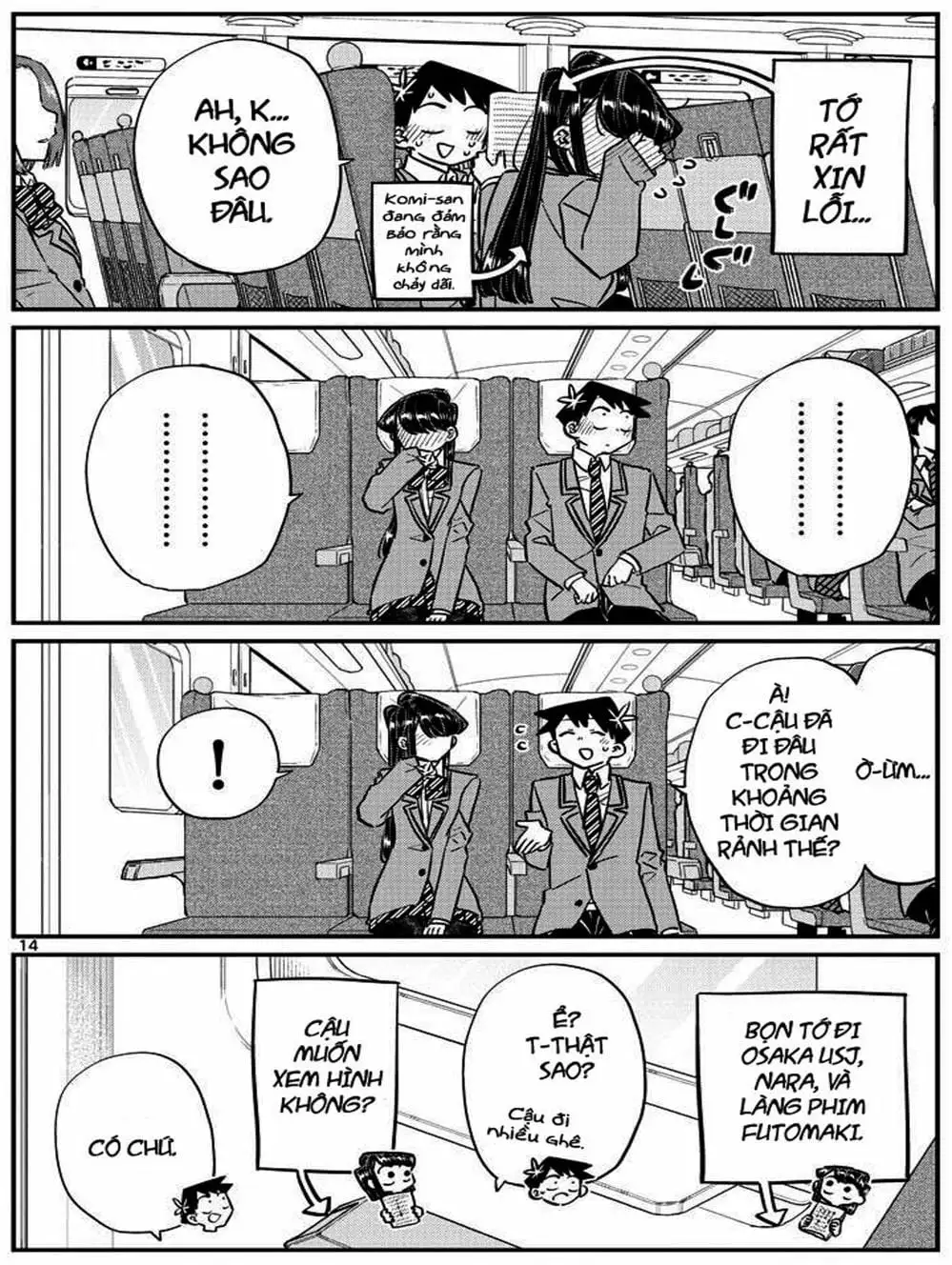Truyện Tranh Komi Không Thể Giao Tiếp - Komi San Wa Komyusho Desu trang 5