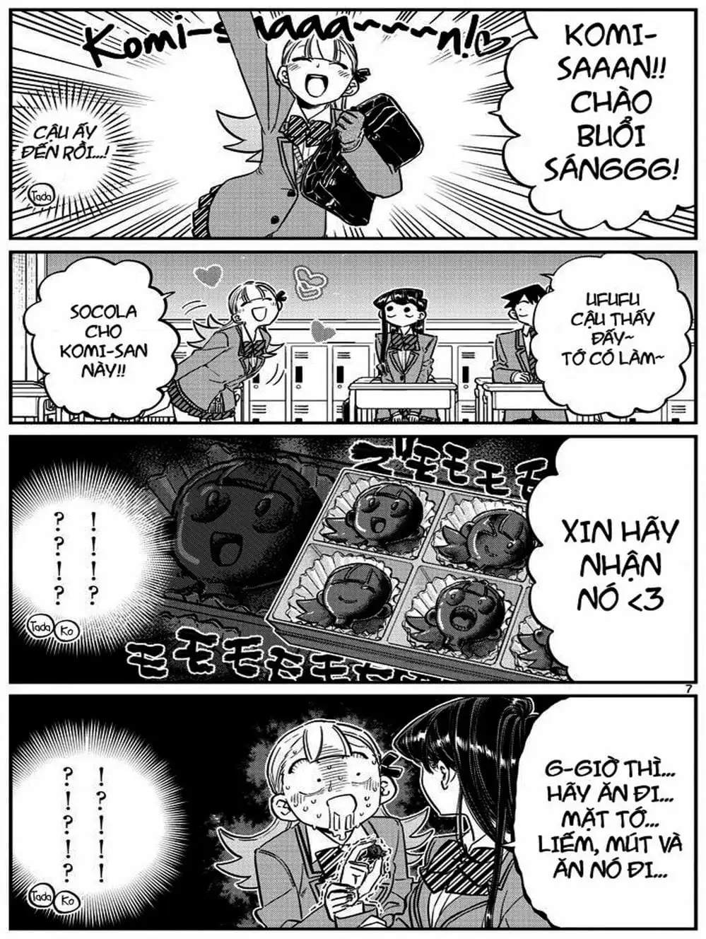 Truyện Tranh Komi Không Thể Giao Tiếp - Komi San Wa Komyusho Desu trang 5