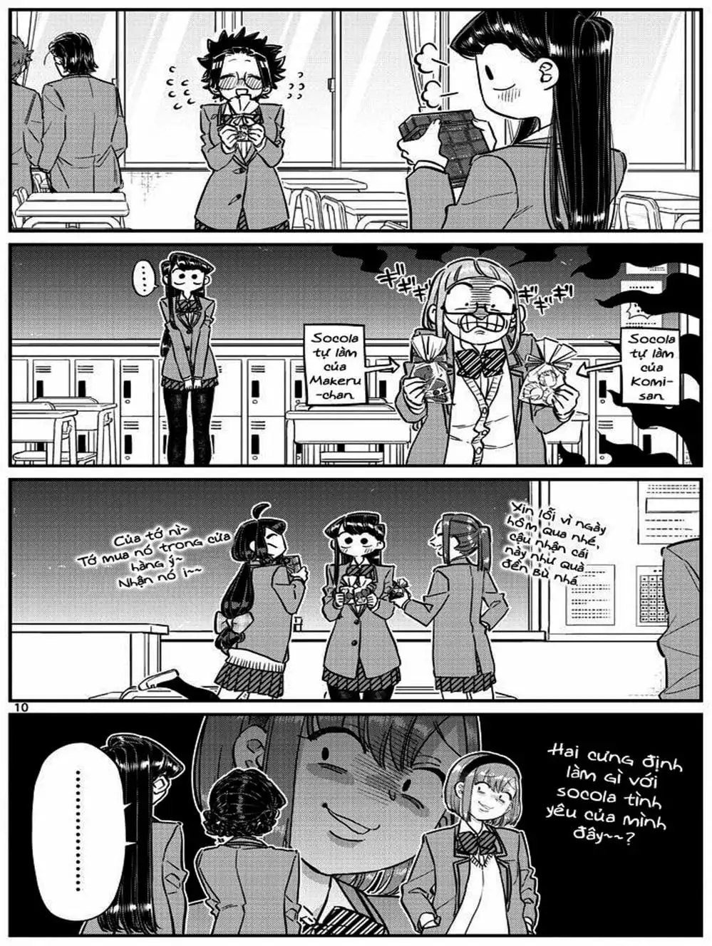 Truyện Tranh Komi Không Thể Giao Tiếp - Komi San Wa Komyusho Desu trang 5