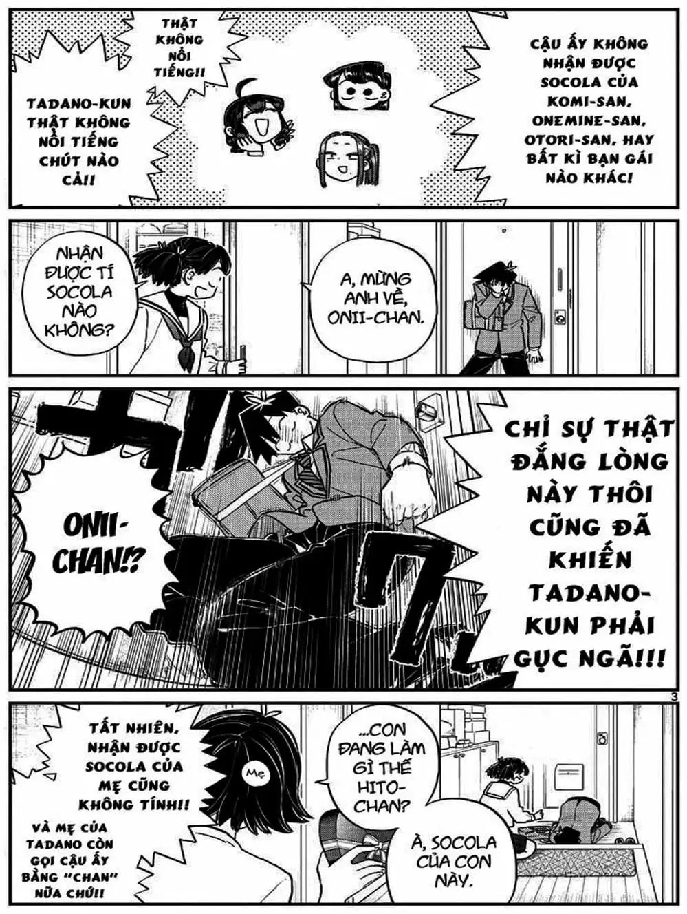 Truyện Tranh Komi Không Thể Giao Tiếp - Komi San Wa Komyusho Desu trang 5