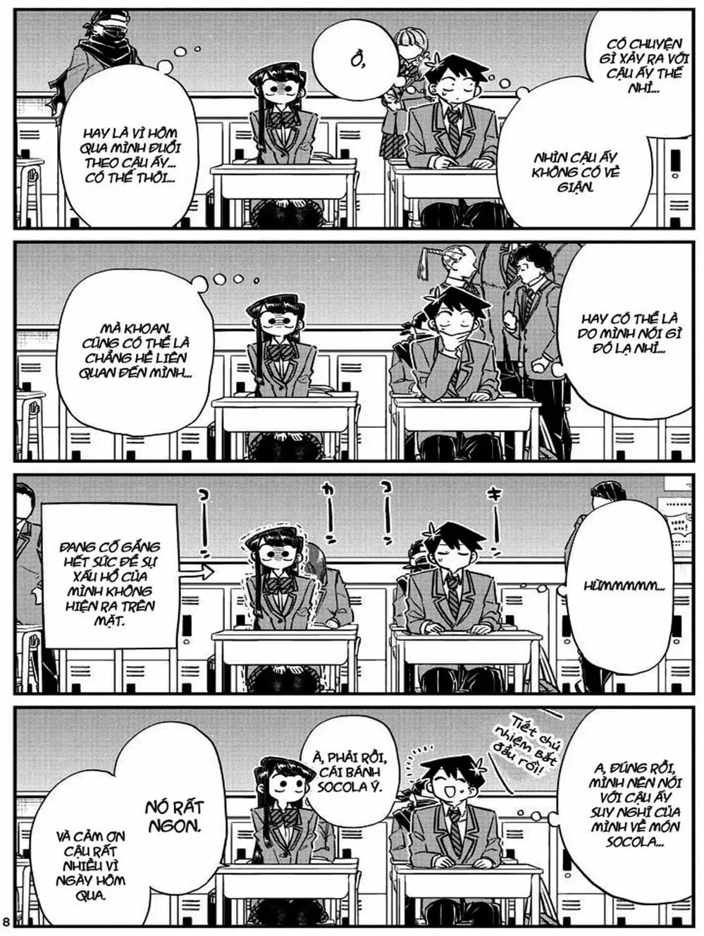 Truyện Tranh Komi Không Thể Giao Tiếp - Komi San Wa Komyusho Desu trang 5