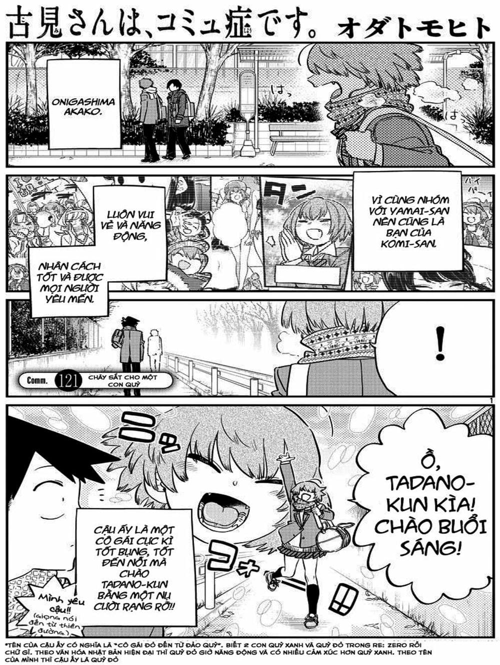 Truyện Tranh Komi Không Thể Giao Tiếp - Komi San Wa Komyusho Desu trang 5