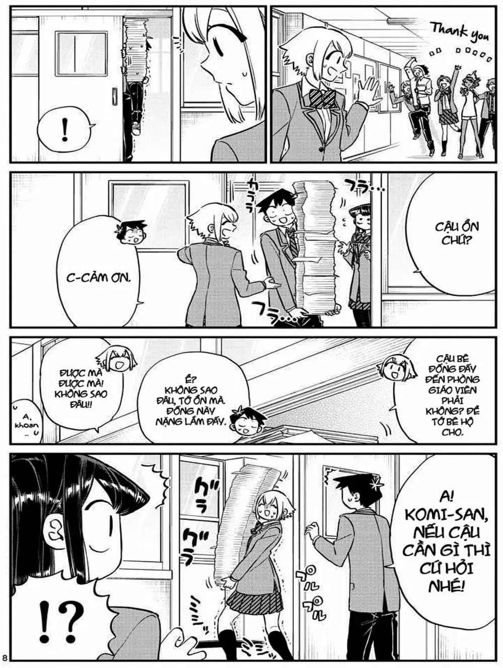 Truyện Tranh Komi Không Thể Giao Tiếp - Komi San Wa Komyusho Desu trang 5