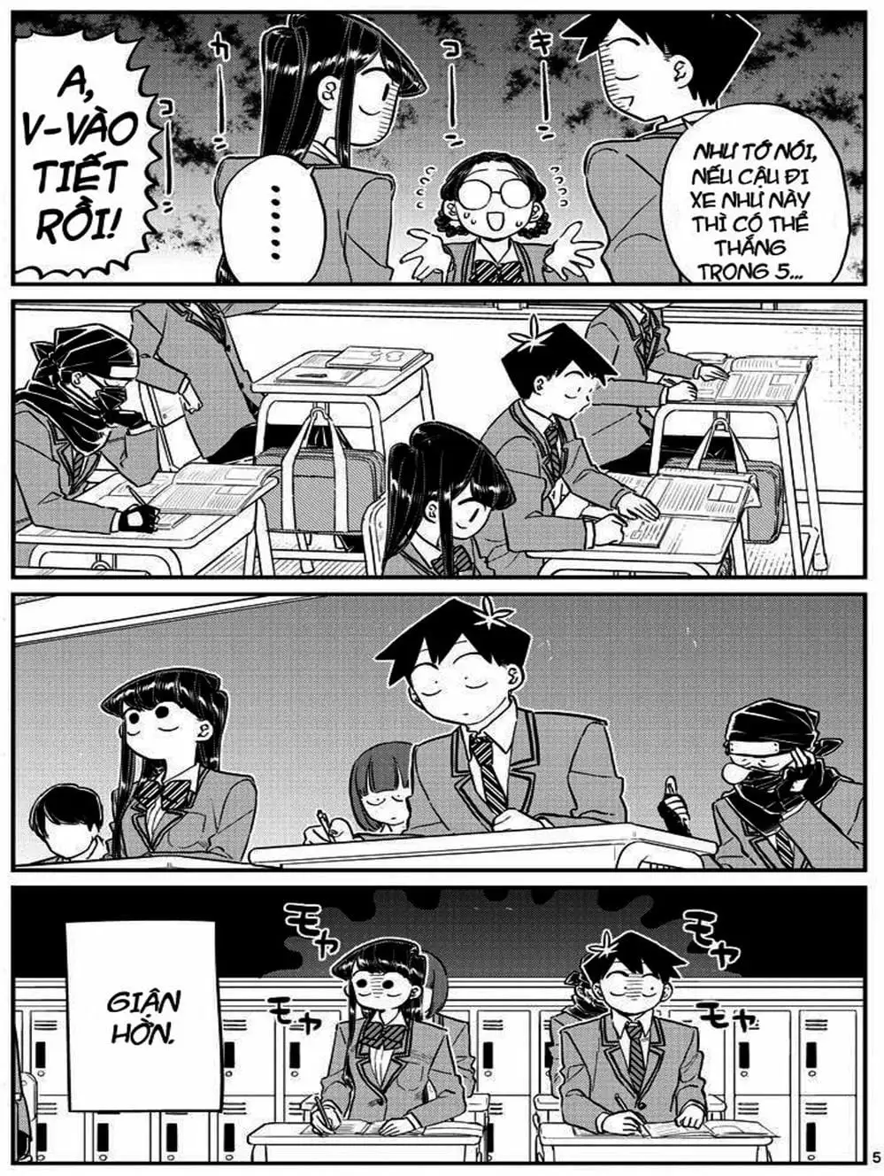 Truyện Tranh Komi Không Thể Giao Tiếp - Komi San Wa Komyusho Desu trang 5