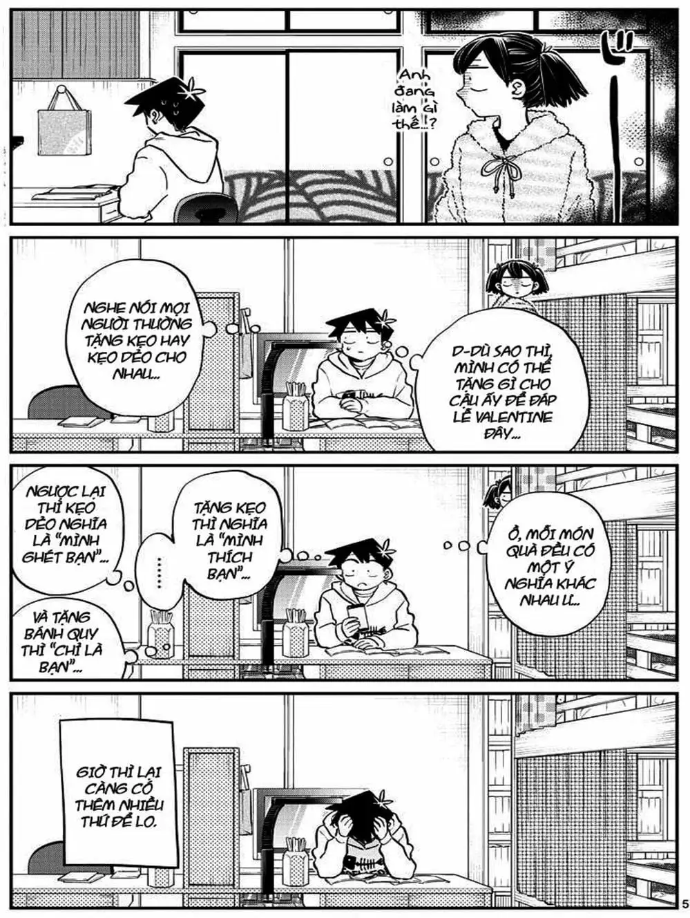 Truyện Tranh Komi Không Thể Giao Tiếp - Komi San Wa Komyusho Desu trang 5