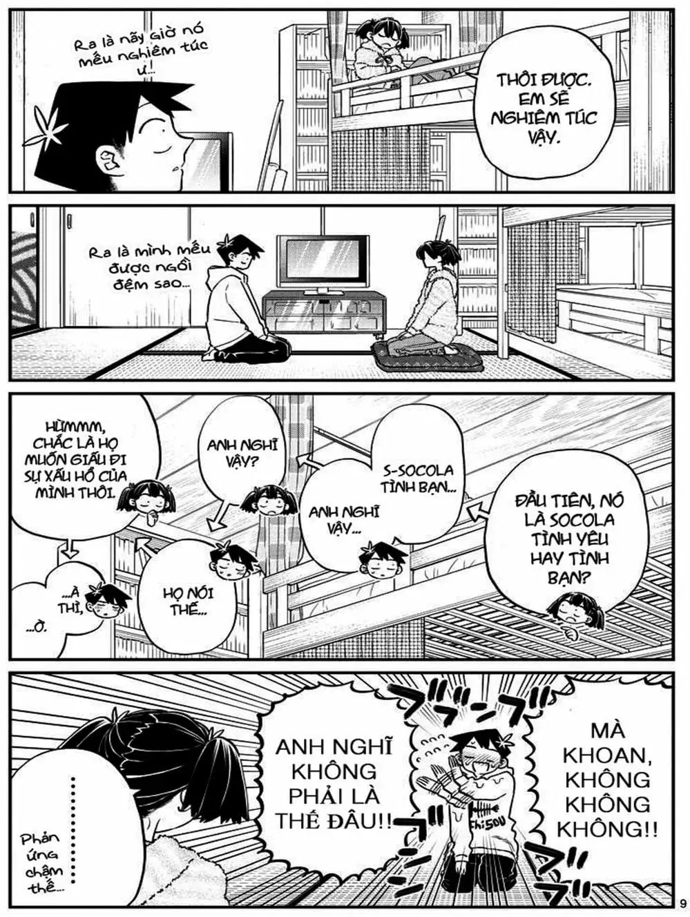 Truyện Tranh Komi Không Thể Giao Tiếp - Komi San Wa Komyusho Desu trang 5
