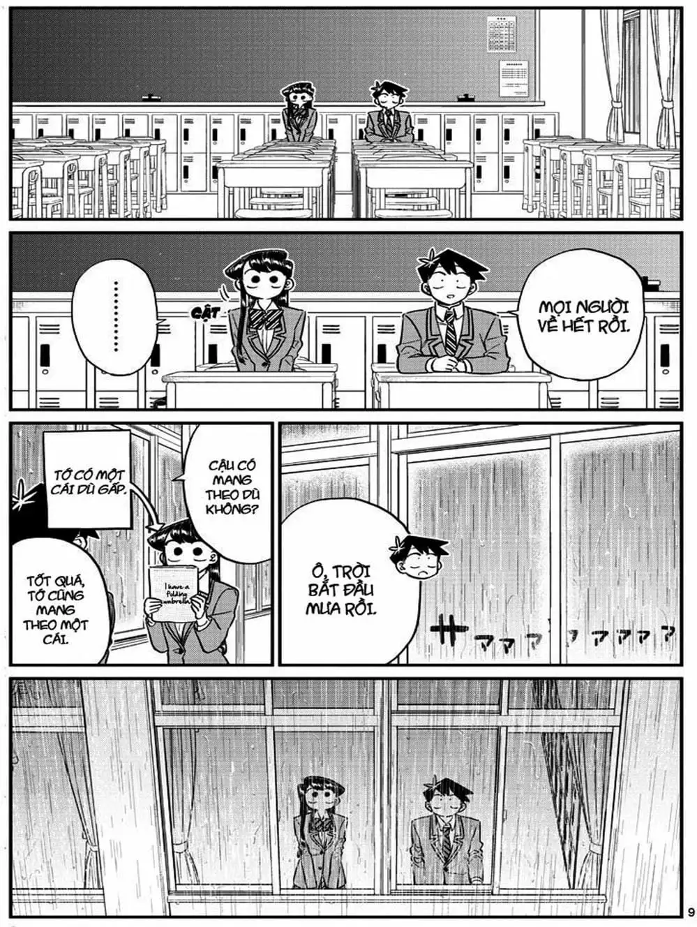 Truyện Tranh Komi Không Thể Giao Tiếp - Komi San Wa Komyusho Desu trang 5