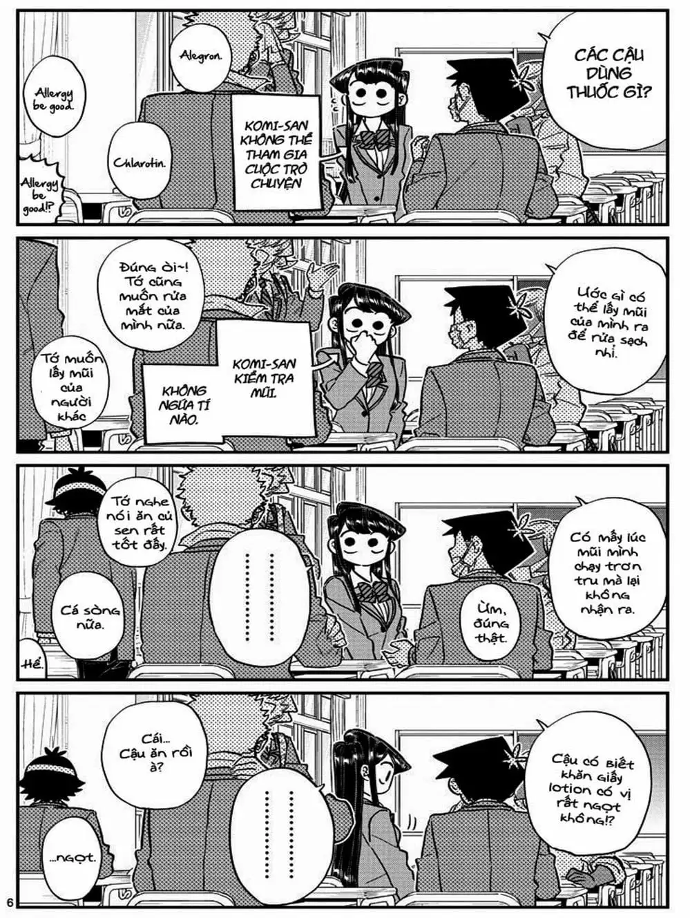 Truyện Tranh Komi Không Thể Giao Tiếp - Komi San Wa Komyusho Desu trang 5