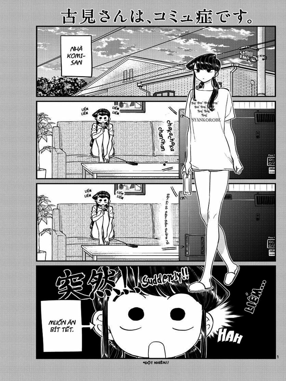 Truyện Tranh Komi Không Thể Giao Tiếp - Komi San Wa Komyusho Desu trang 5