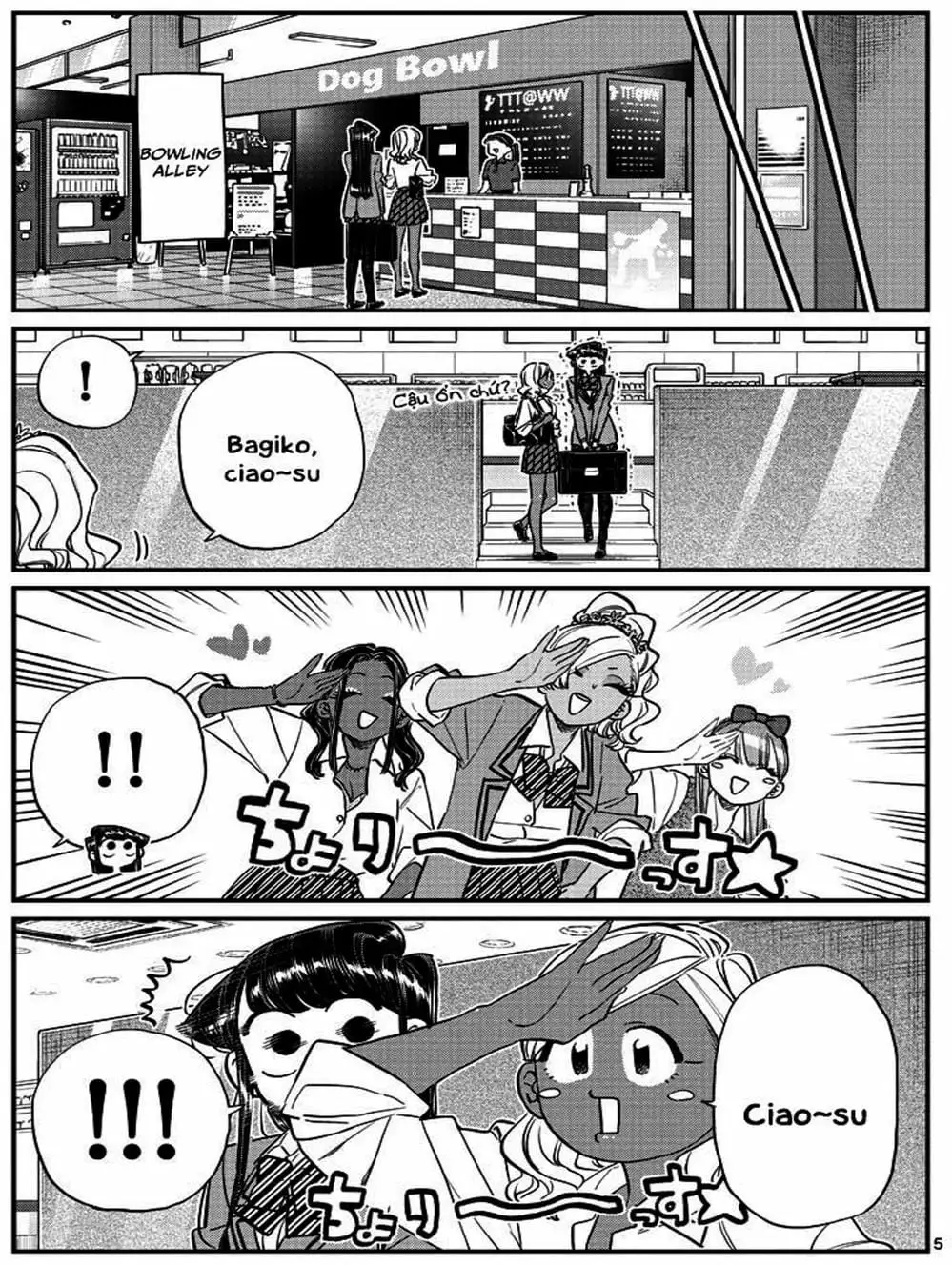 Truyện Tranh Komi Không Thể Giao Tiếp - Komi San Wa Komyusho Desu trang 5