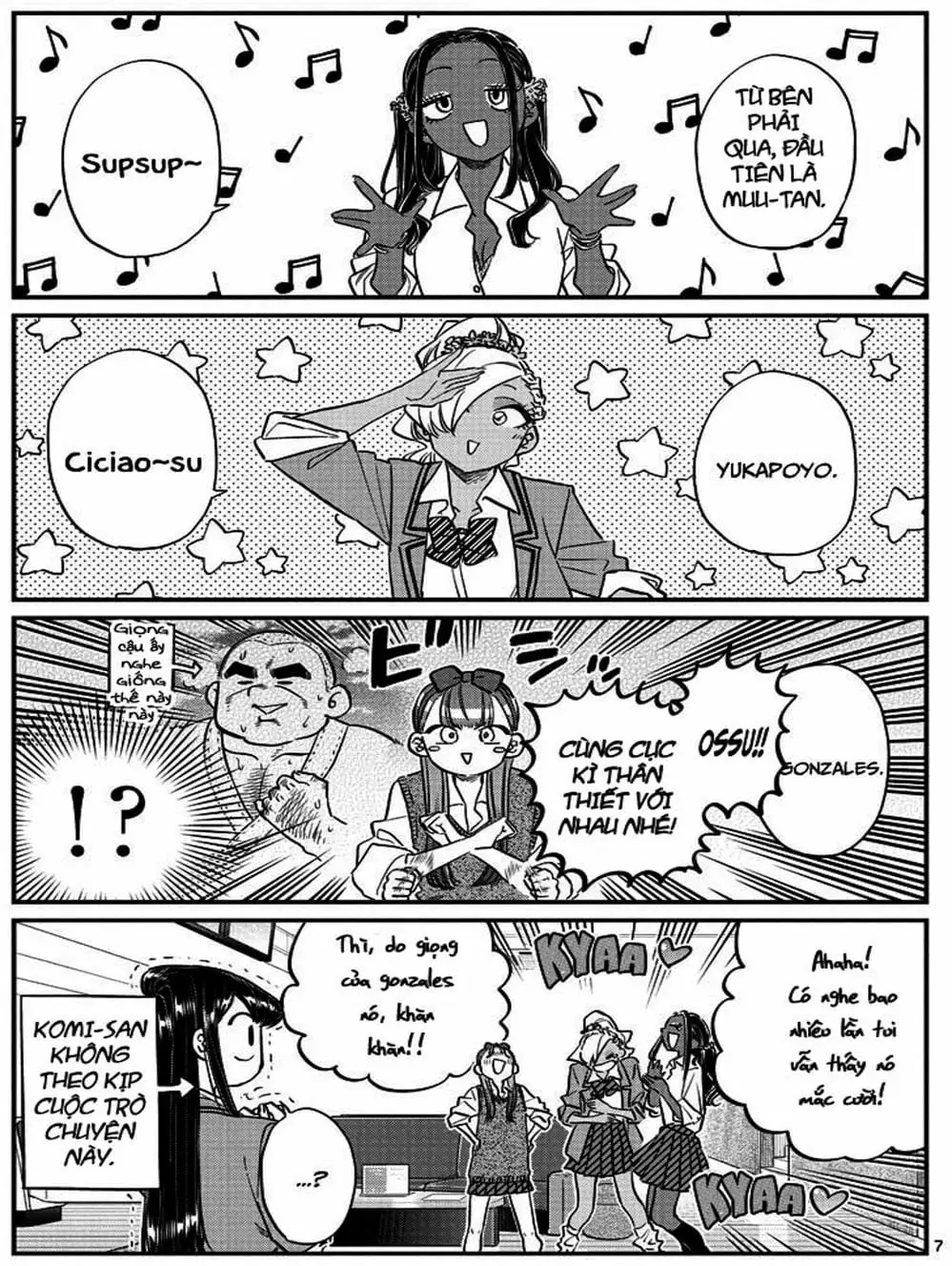 Truyện Tranh Komi Không Thể Giao Tiếp - Komi San Wa Komyusho Desu trang 5