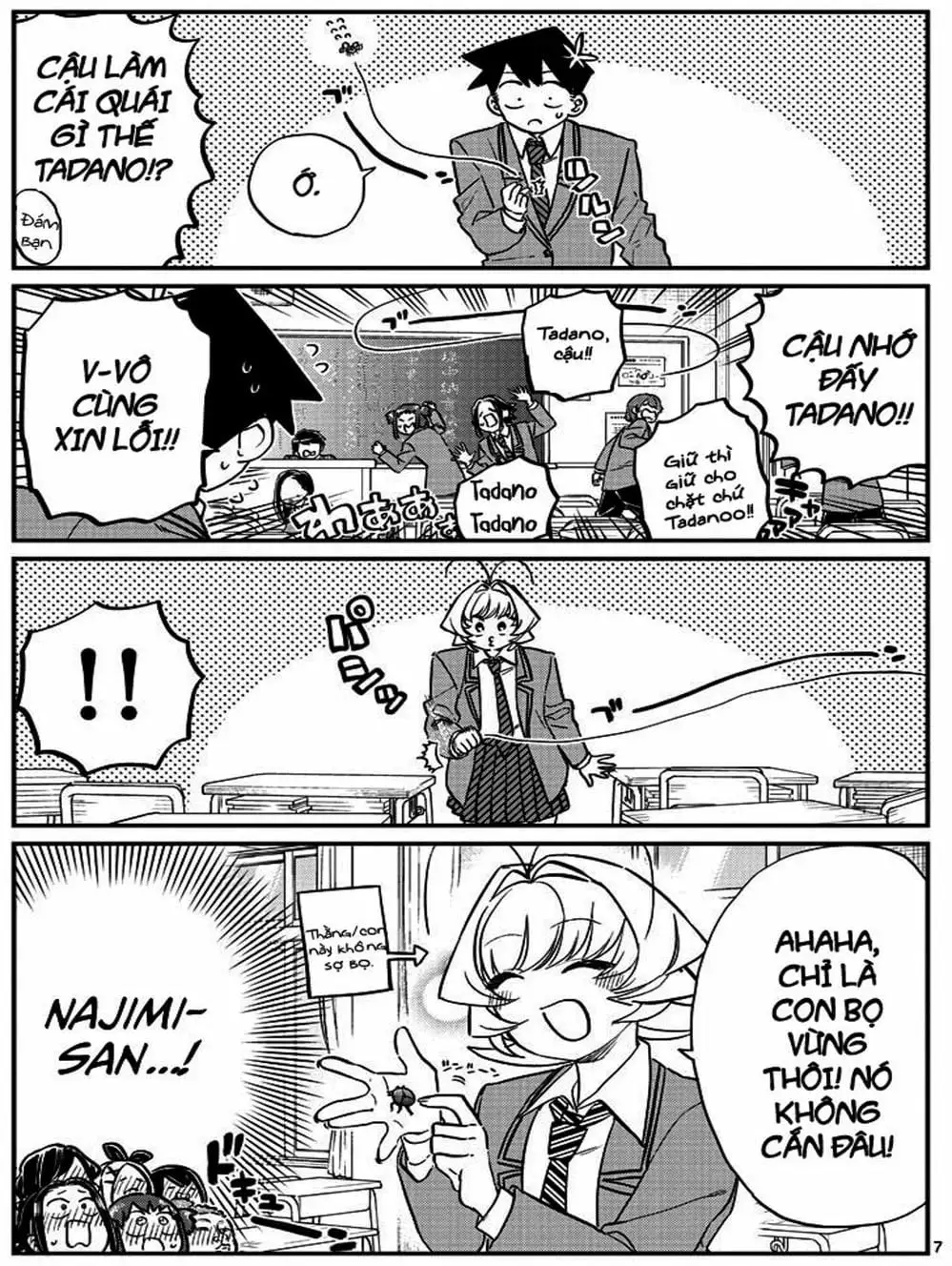 Truyện Tranh Komi Không Thể Giao Tiếp - Komi San Wa Komyusho Desu trang 5