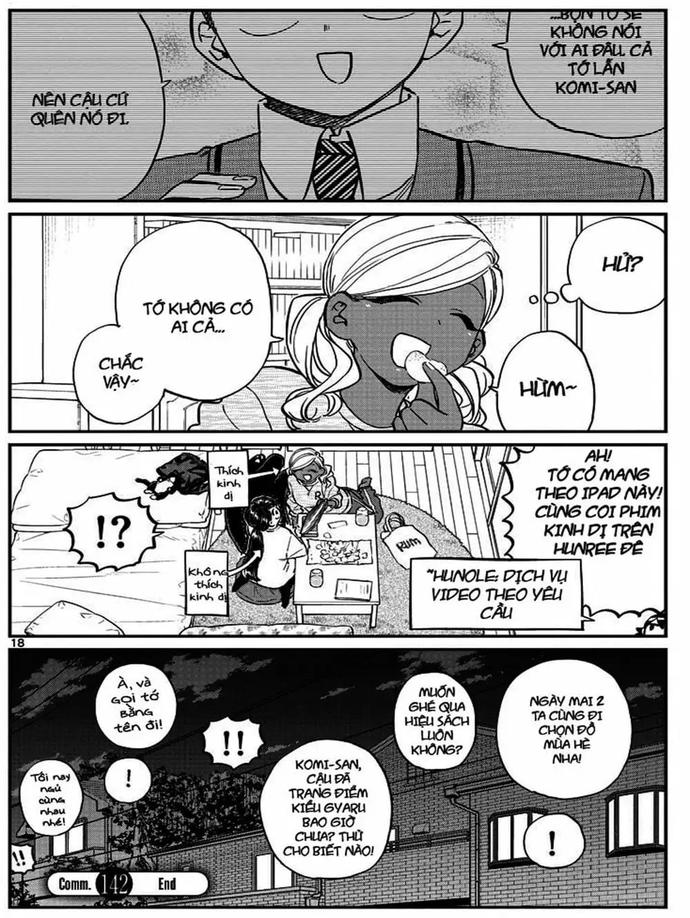 Truyện Tranh Komi Không Thể Giao Tiếp - Komi San Wa Komyusho Desu trang 5