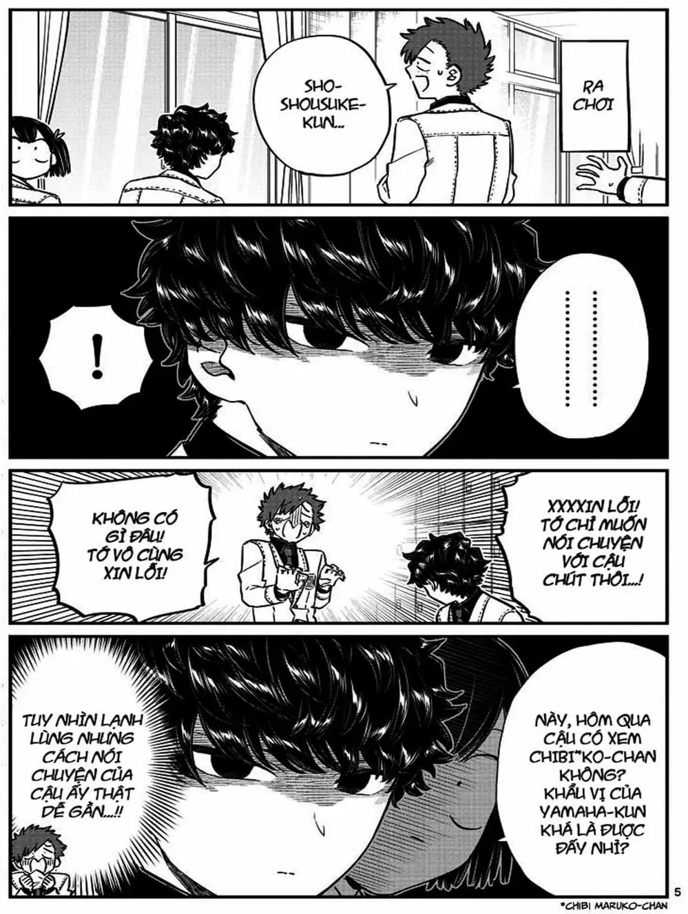 Truyện Tranh Komi Không Thể Giao Tiếp - Komi San Wa Komyusho Desu trang 5