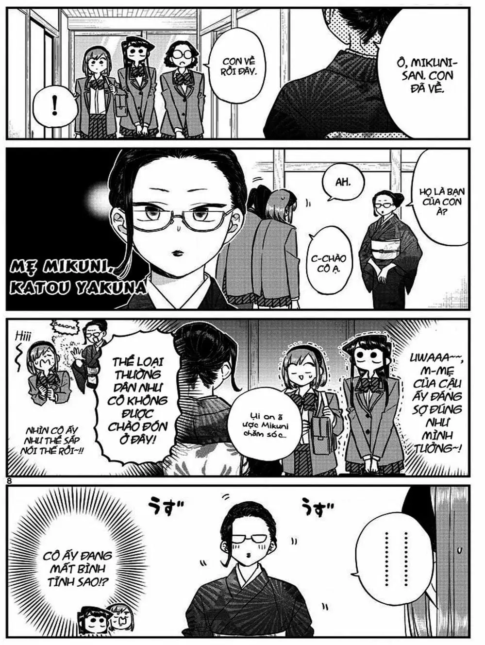 Truyện Tranh Komi Không Thể Giao Tiếp - Komi San Wa Komyusho Desu trang 5