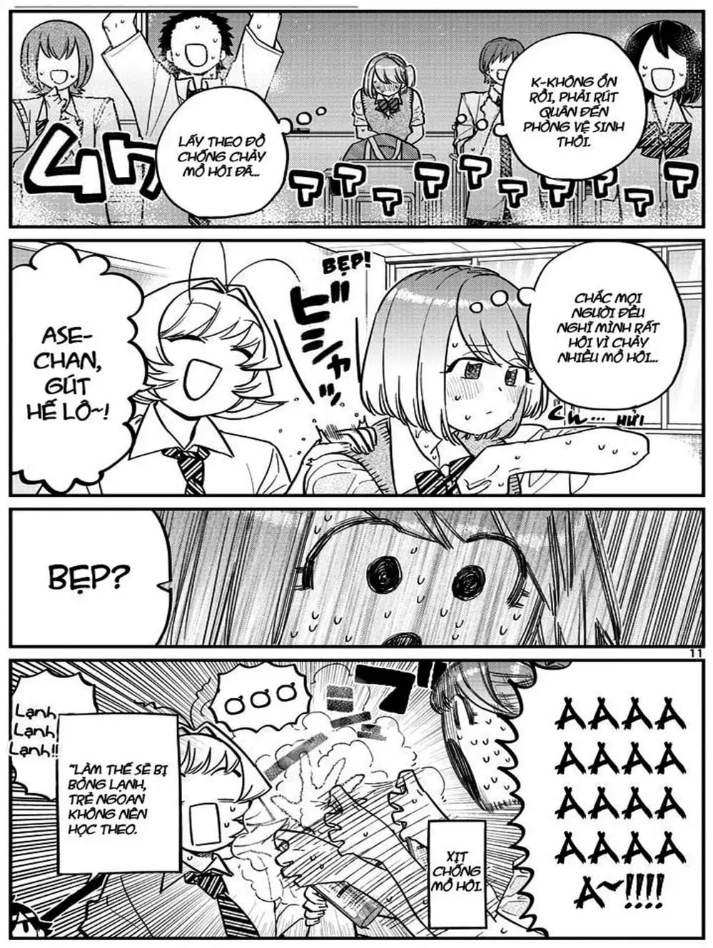 Truyện Tranh Komi Không Thể Giao Tiếp - Komi San Wa Komyusho Desu trang 5